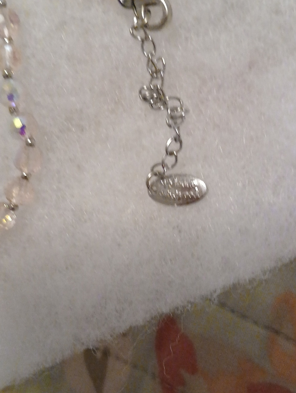 Vivienne Westwood Pink Crystal Orb Pendant Necklace - Picture 2 of 3